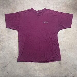 HBO Shirt Mens XL Purple/maroon Rome TV Show Logo Graphic T-Shirt Tee HBO Series